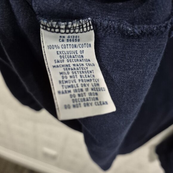 Ralph Lauren Mens Estate Polo 1/4 Zip Navy Sweater Medium - Picture 7 of 7